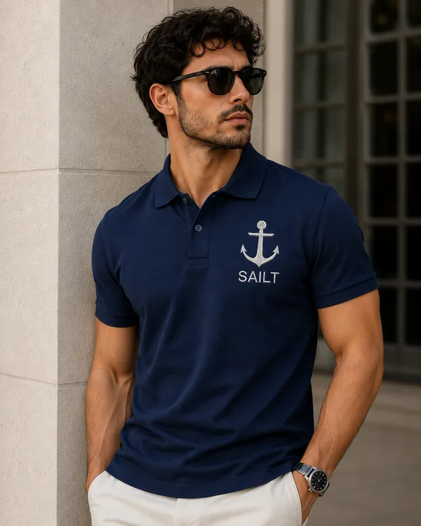 Sailt_Anchor_Polo_T_Shirt