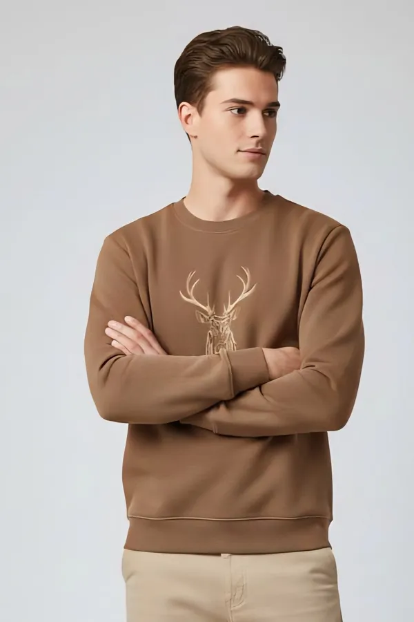 Deer_Embroidery_Sweat_Shirt