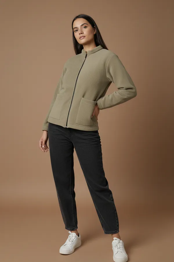 Olive_Zip_Front_Bomber_Jacket