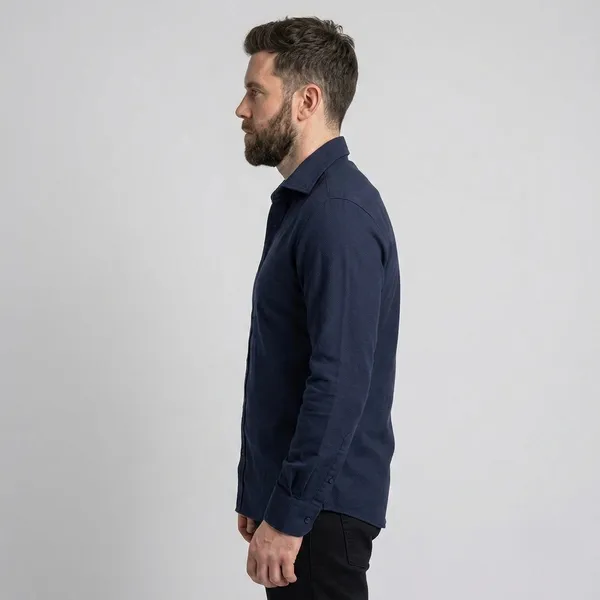 Navy_Blue_Premium_Linen_Shirt_For_Men