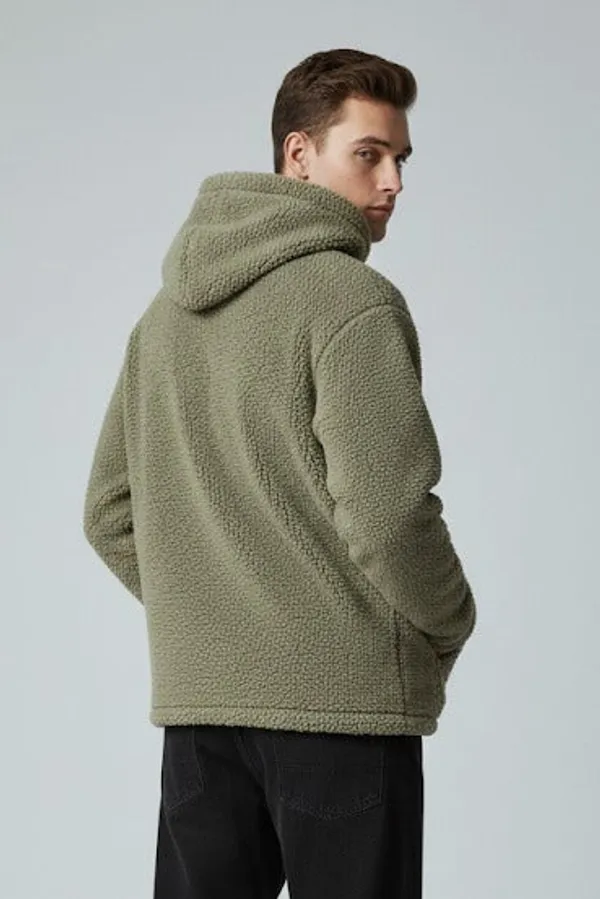 Olive_Sherpa_Pull_Over_Hoddie