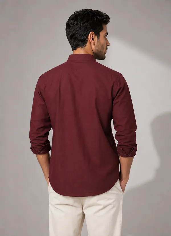 Chinese_Collar_Premium_Linen_Shirt