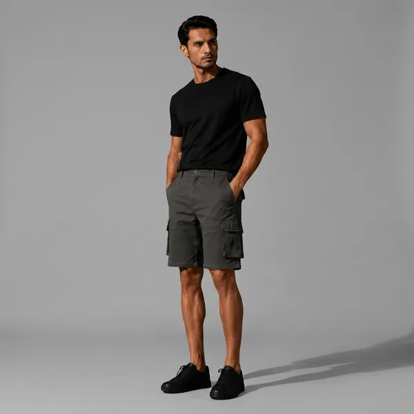 Grey_Premium_Cotton_Shorts_For_Men