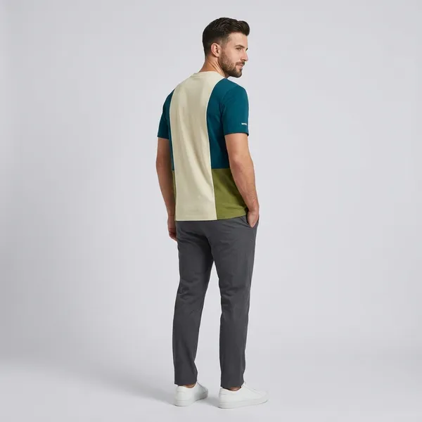 Multicolor_Premium_Cotton_Blend_T-Shirt_For_Men
