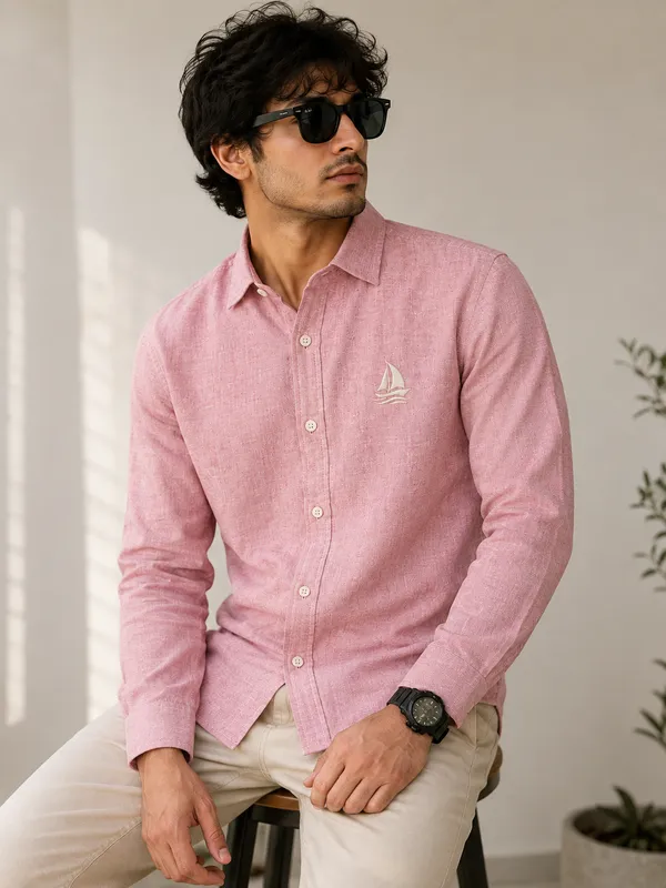 Pink_Linen_Regular_Fit_Shirt_for_Men