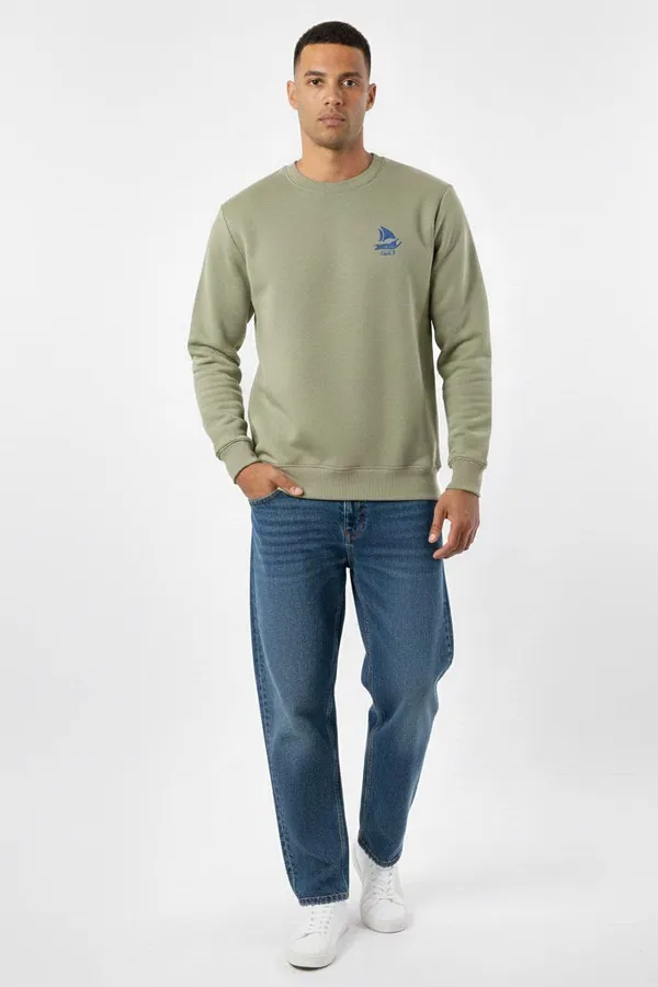 Sweatshirt_With_Sailt_Boat_Logo_Embroidery_Design