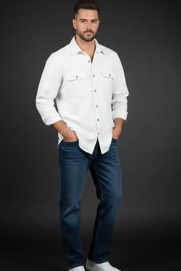 Double_Pocket_Classic_White_Shirt
