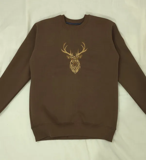 Blue_Premium_Cotton_Sweatshirt_For_Men