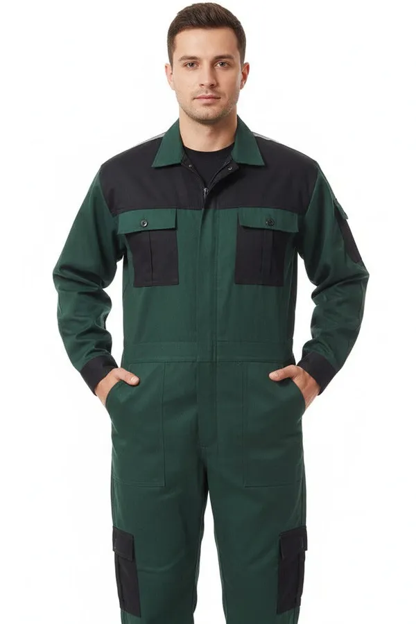 Dual_Tone_Cover_All_Boiler_Suit_For_Sailors_Industrial_Use