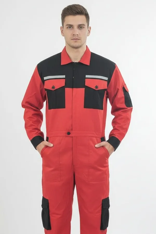 Dual_Tone_Cover_All_Boiler_Suit_For_Sailors_Industrial_Use