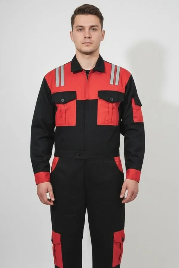 Dual_Tone_Cover_All_Boiler_Suit_For_Sailors_Industrial_Use