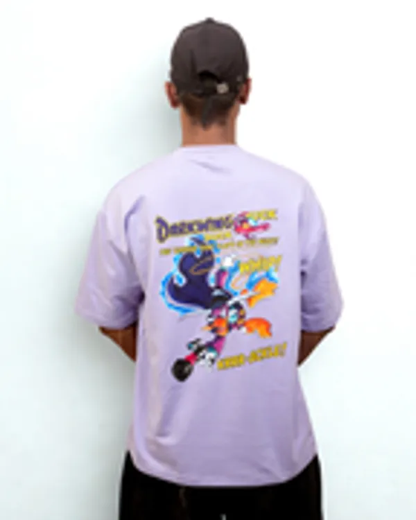 Lavender_Cotton_Darkwing_Duck_Oversized_T-Shirt_For_Men