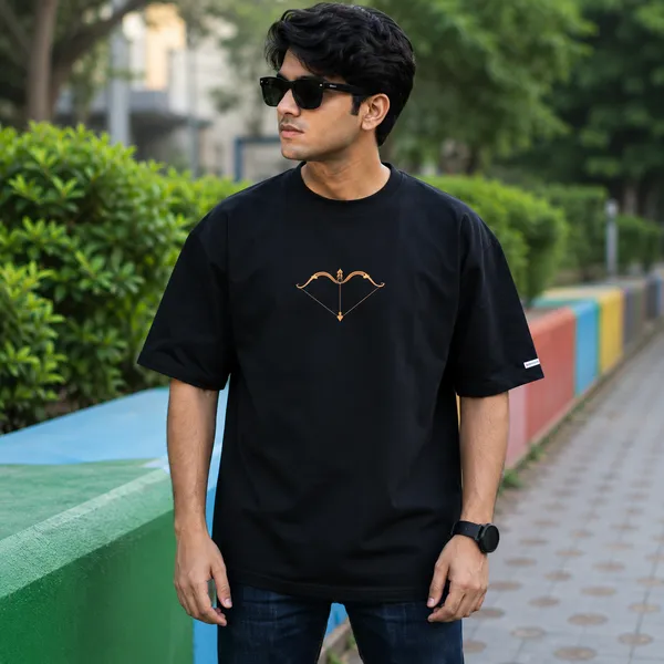 Black_Cotton_Yodha_Oversized_T-Shirt_For_Men