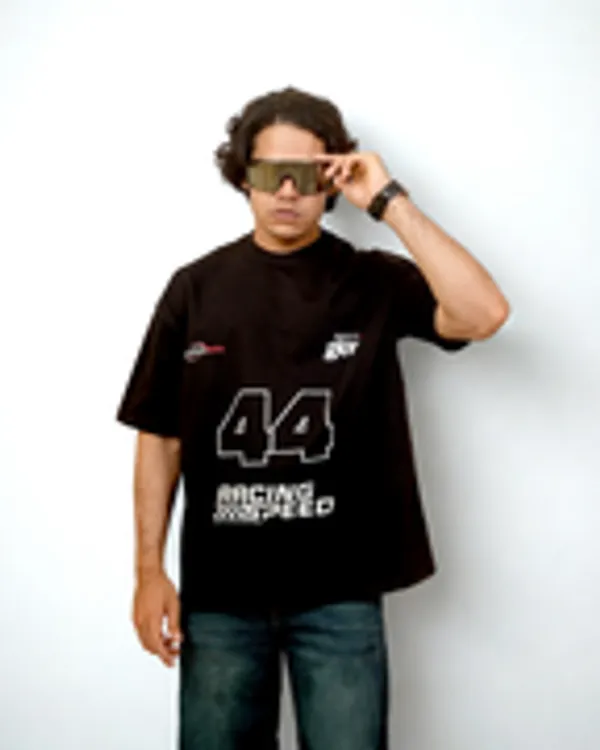 Black_Cotton_44_Racing_Speed_Oversized_T-Shirt_For_Men