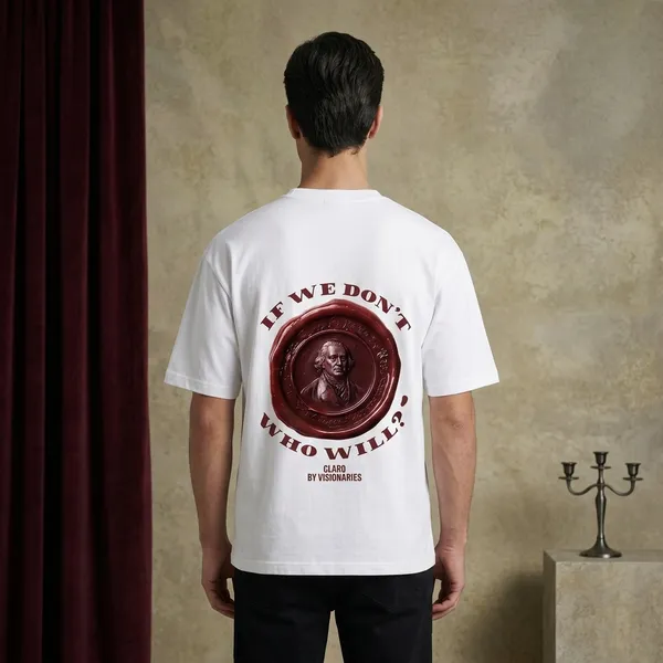 White_Cotton_Claro_Visionary_Oversized_T-Shirt_For_Men