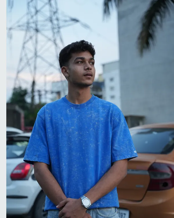 Blue_Cotton_Blue_Acid_Wash_Oversized_T-Shirt_For_Men