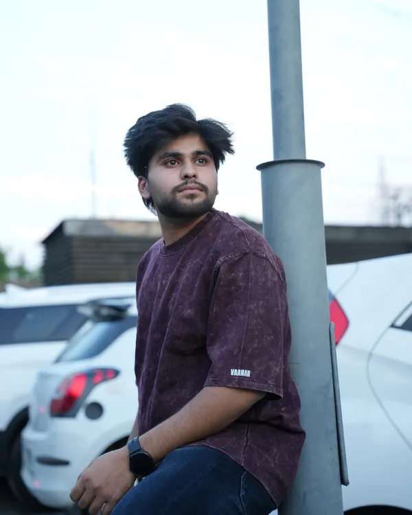 Brown_Cotton_Cherry_Acid_Wash_Oversized_T-Shirt_For_Men