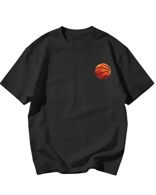 Black_Cotton_Jordan_Goat_23_Oversized_T-Shirt_For_Men