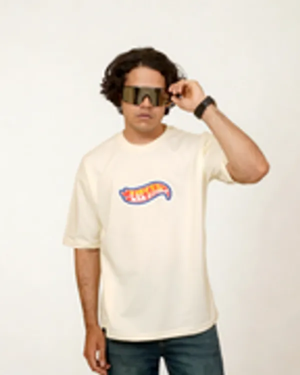 Beige_COTTON_Oversized_T-Shirt_For_Men