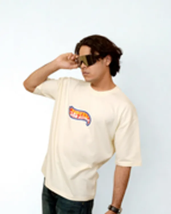 Beige_COTTON_Oversized_T-Shirt_For_Men