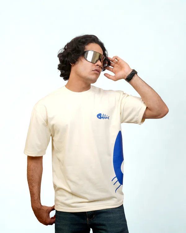 Beige_Cotton_Paw_Some_Oversized_T-Shirt_For_Men