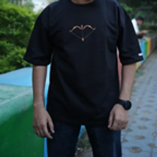 Black_Cotton_Yodha_Oversized_T-Shirt_For_Men