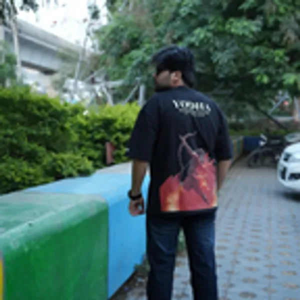 Black_Cotton_Yodha_Oversized_T-Shirt_For_Men