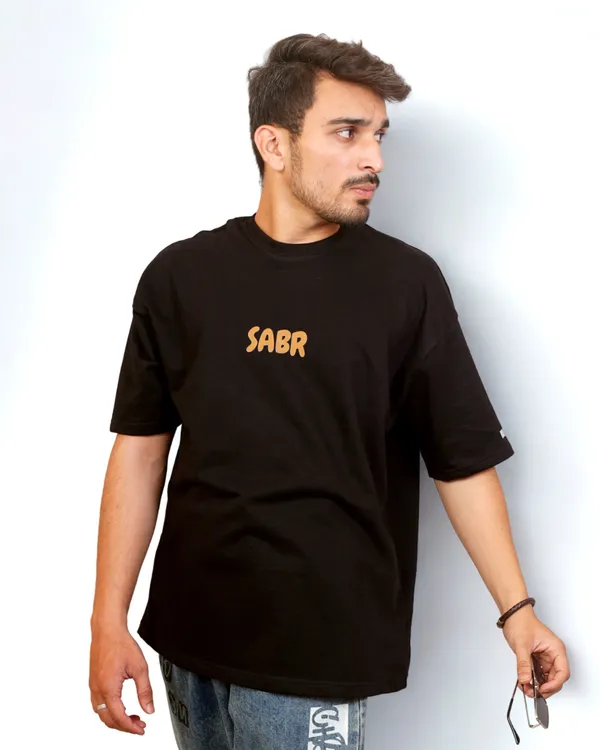 Black_Cotton_Sabr_Oversized_T-Shirt_For_Men