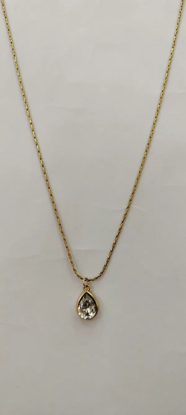 Gold_Tone_Teardrop_Pendant_Necklace_for_Women