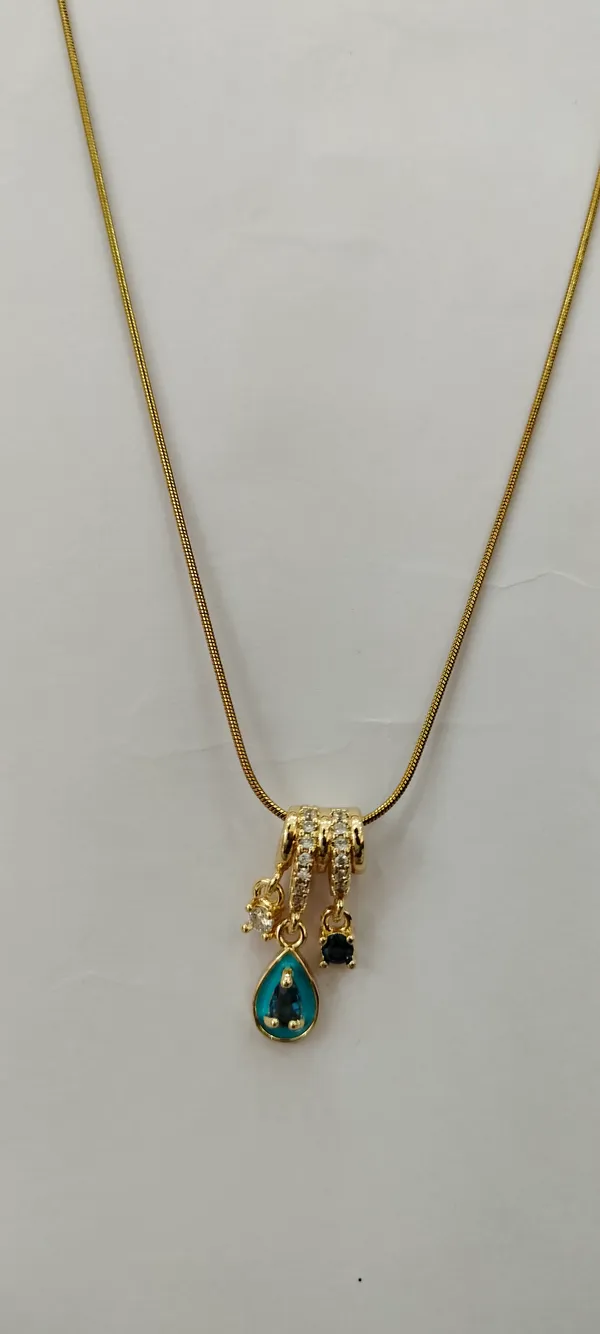 Gold_Tone_Multi_Charm_Necklace_for_Women