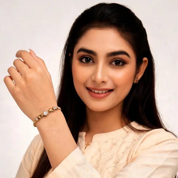 Gold_Gold_Plated_Geometric_Stone_Bangle_For_Women