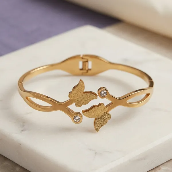 Gold_Plated_Butterfly_Stone_Bracelet_For_Women