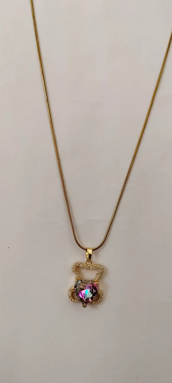 Gold_Tone_Teddy_Bear_Pendant_Necklace_for_Women