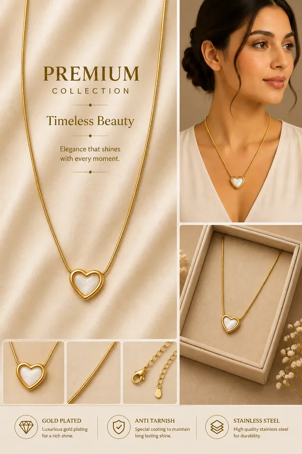 Gold_18K_Plated_Heart_Drop_Pendant_Necklace_For_Women
