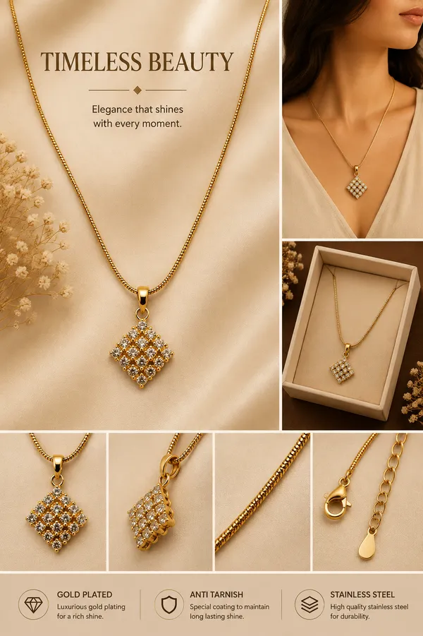 Gold_18K_Plated_Geometric_Pendant_Necklace_For_Women