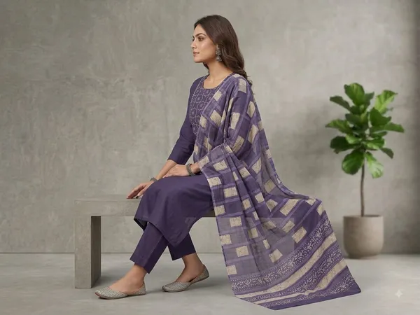 Violet_Straight_Kurta_Set_For_Women