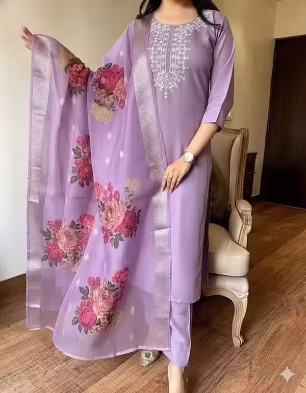 Purple_Embroidered_Straight_Kurta_Set_For_Women