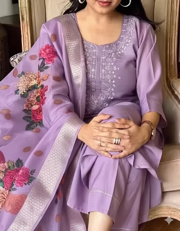 Purple_Embroidered_Straight_Kurta_Set_For_Women