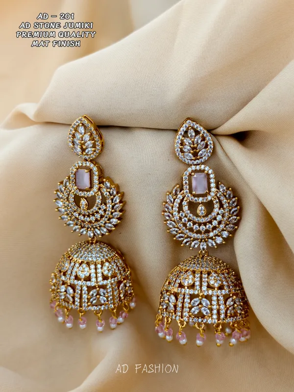 Gold_Brass_Stone_Jhumka_Earrings_For_Women