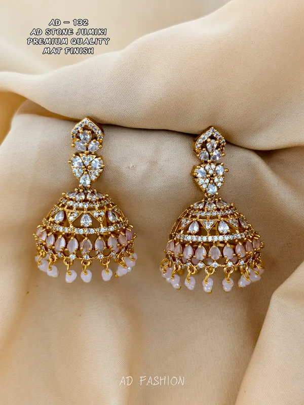 Gold_Tone_Brass_Stone_Layered_Dome_Jhumka_Earrings_For_Women