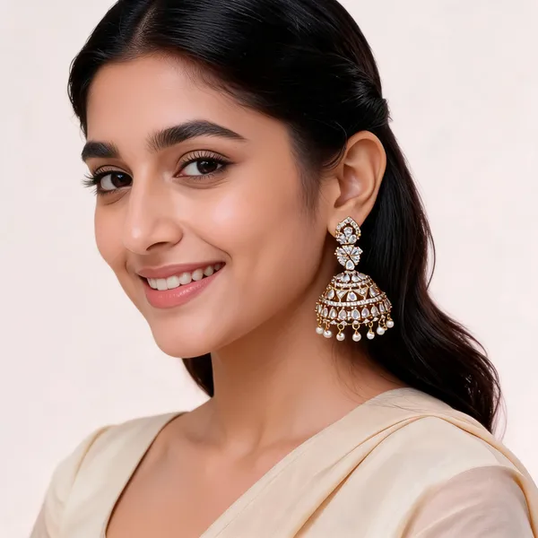 Gold_Tone_Stone_Studded_Brass_Jhumki_Earrings_For_Women