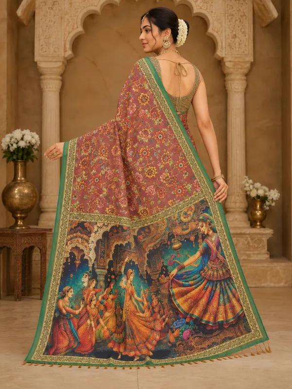 RED_KERALA_COTTON_SAREE