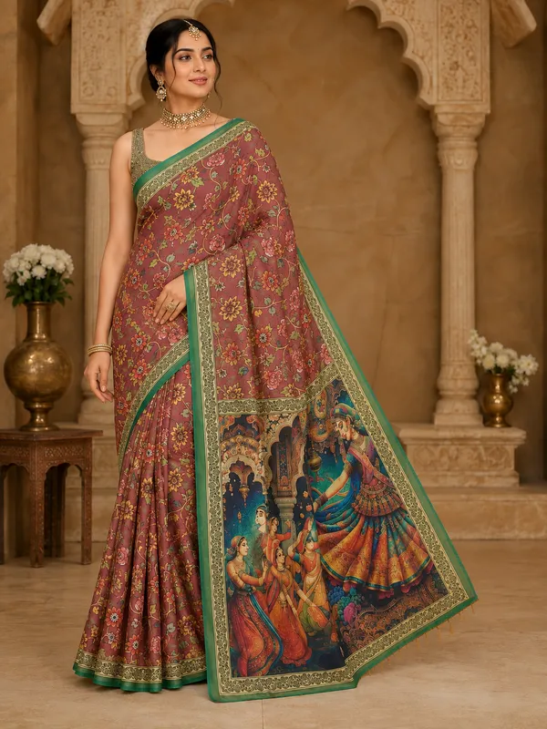 RED_KERALA_COTTON_SAREE