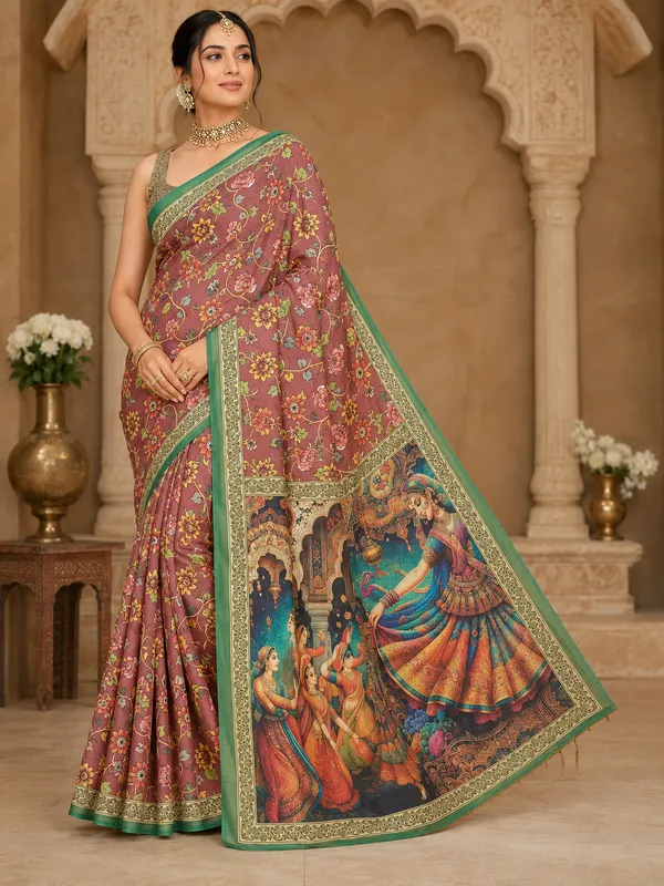 RED_KERALA_COTTON_SAREE