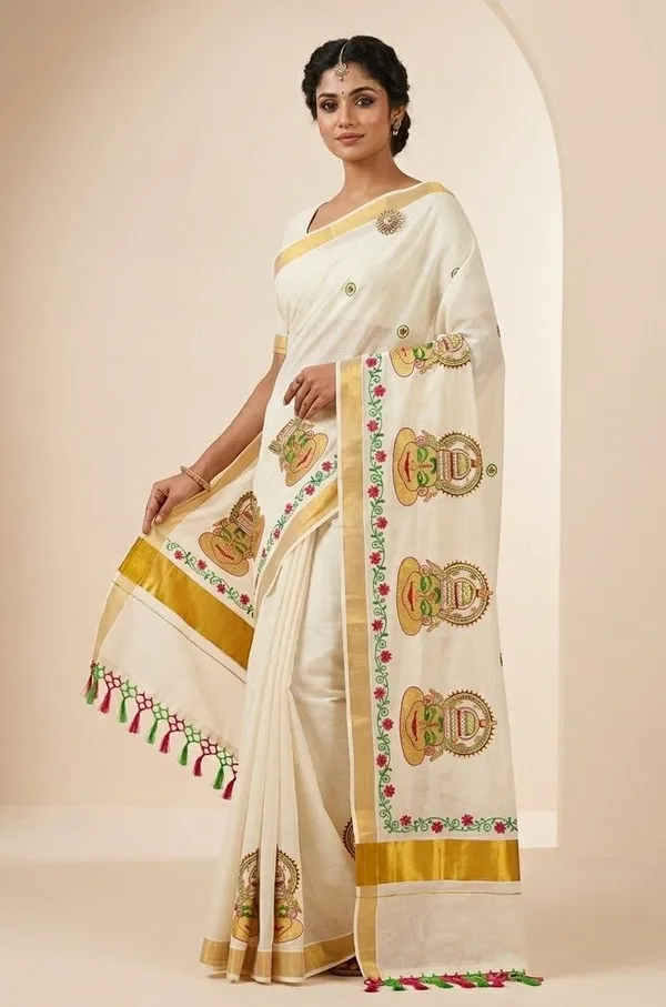 Sindhuja_Fashion_House_Embroidered_Kasavu_Pure_Cotton_Saree_(White,_Gold)