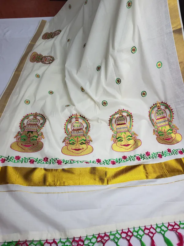 Sindhuja_Fashion_House_Embroidered_Kasavu_Pure_Cotton_Saree_(White,_Gold)