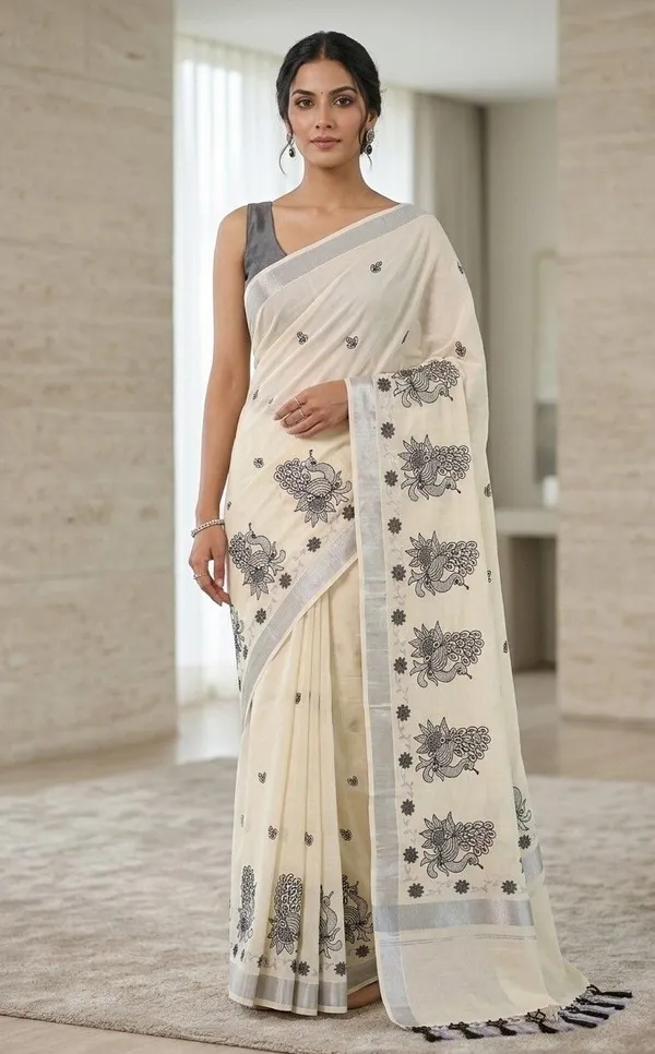 Sindhuja_Fashion_House_Embroidered_Kasavu_Pure_Cotton_Saree_(White)