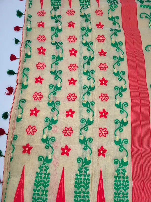 Sindhuja_Fashion_House_Self_Design,_Woven,_Temple_Border_Handloom_Pure_Cotton_Saree_(Multicolor)