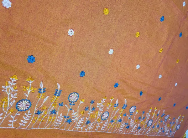 Sindhuja_Fashion_House_Embroidered,_Floral_Print_Daily_Wear_Khadi_Saree_(Orange)