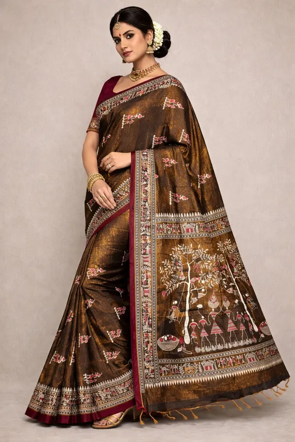 Sindhuja_Fashion_House_Printed_Daily_Wear_Tissue_Saree_(Gold)